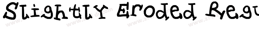 Slightly Eroded Regu字体转换